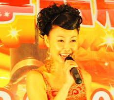 女歌手，洋溢