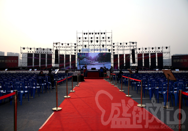 好聲音海天夜--布置現(xiàn)場(chǎng)